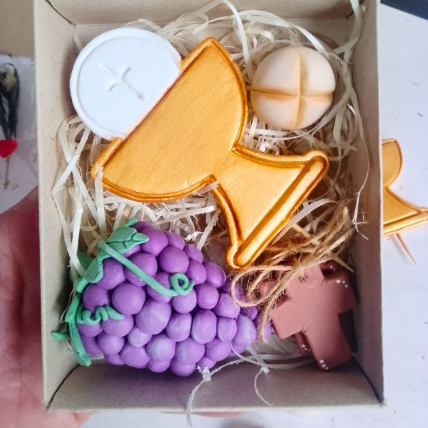 Box Comunion Set x 6
