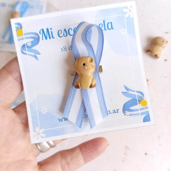 Escarapela  "capibara"