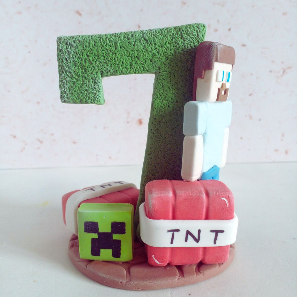 Minecraft vela y numero